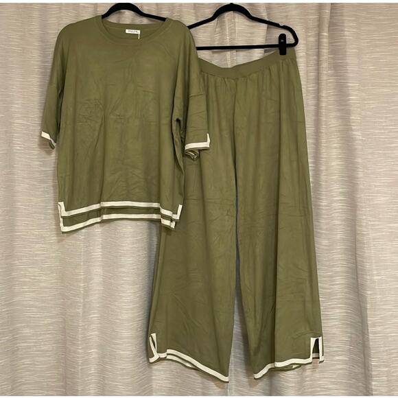 Amazon lounge set plus XXL 18 Green cozy comfy - Picture 1 of 8